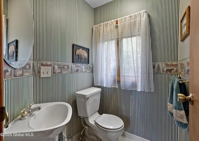38 N Island Rd, Bolton, NY 12814 - bathroom with toilet and a sink