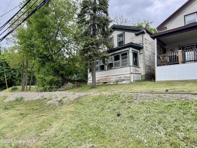 31 Williams St, Whitehall Village, NY 12887 - view of grassy yard
