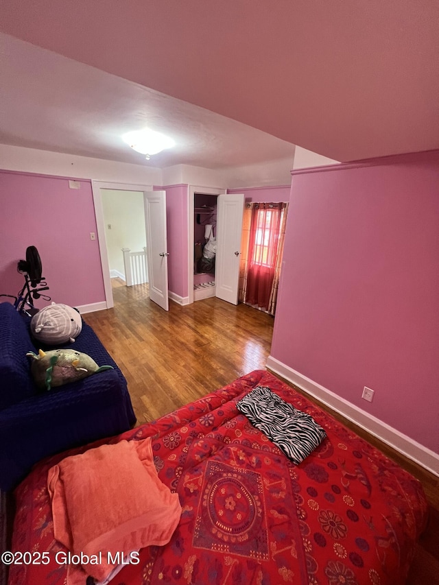 194 S Main Ave, Albany, NY 12208 - living room featuring wood finished floors and baseboards