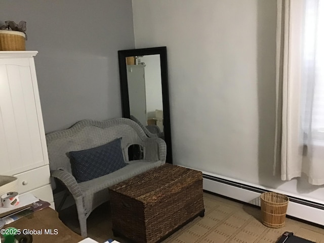 281 10th St, Troy, NY 12180 - sitting room featuring baseboard heating