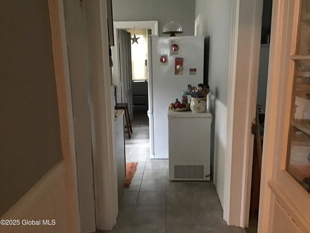 281 10th St, Troy, NY 12180 - hall with tile patterned flooring