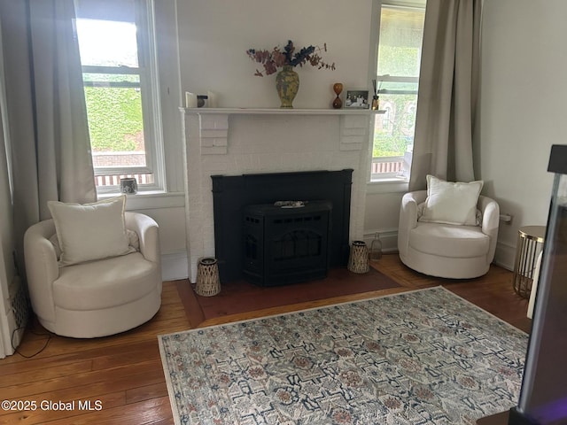 281 10th St, Troy, NY 12180 - living area with healthy amount of natural light and wood finished floors