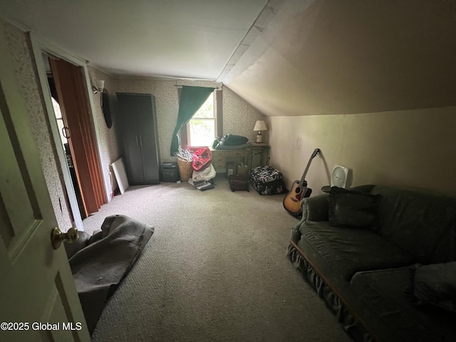 14 Lower Turnpike Rd, Granville, NY 12832 - additional living space with lofted ceiling and carpet flooring