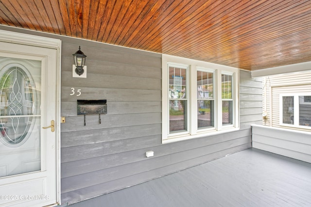 35 Wallace St, Scotia, NY 12302 - view of exterior entry with covered porch