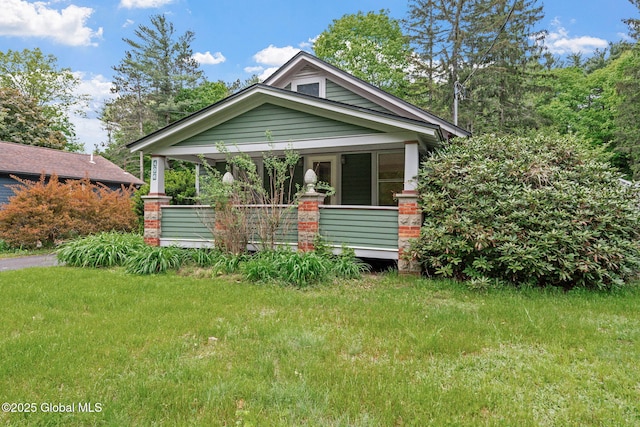 406 Northern Pines Rd, Wilton, NY 12831 - view of front facade with a porch