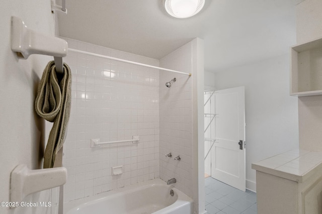406 Northern Pines Rd, Wilton, NY 12831 - bathroom featuring  shower combination and tile patterned floors
