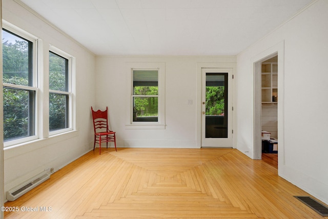 406 Northern Pines Rd, Wilton, NY 12831 - spare room with crown molding