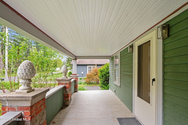 406 Northern Pines Rd, Wilton, NY 12831 - view of covered porch