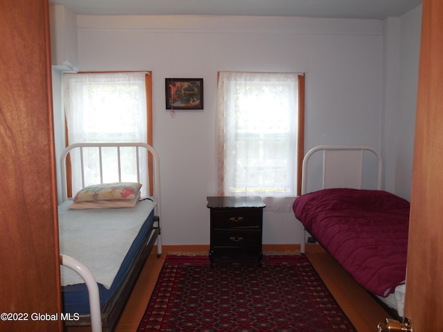 114 Washington St, Sharon Springs, NY 13459 - bedroom featuring multiple windows and baseboards