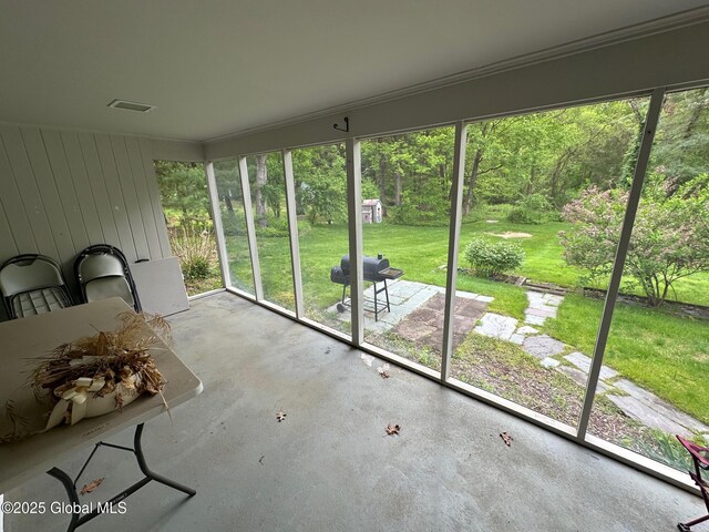 5 Wincrest Dr, Queensbury, NY 12804 - view of unfurnished sunroom
