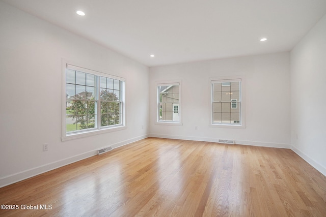 45 Tamarack Ln, Colonie, NY 12309 - empty room with light wood-style floors, recessed lighting, and baseboards