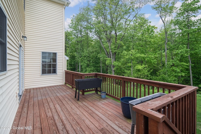 45 Tamarack Ln, Colonie, NY 12309 - view of wooden terrace