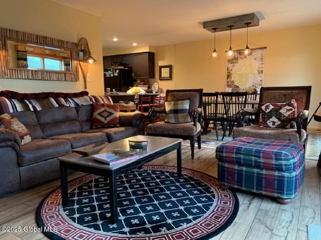 5 Freebern Rd Unit 5D, Johnsburg, NY 12853 - living area with wood finished floors