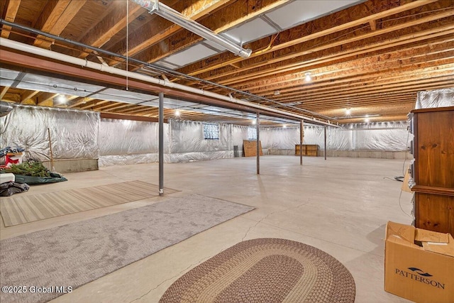 19 Hidden Farm Ln, Halfmoon, NY 12118 - view of unfinished basement