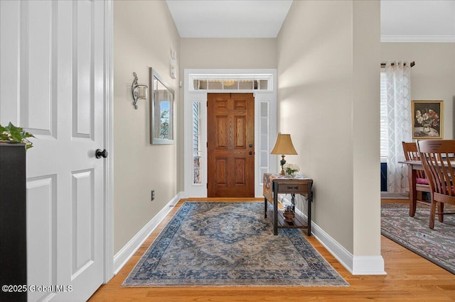 19 Hidden Farm Ln, Halfmoon, NY 12118 - entrance foyer with wood finished floors and baseboards