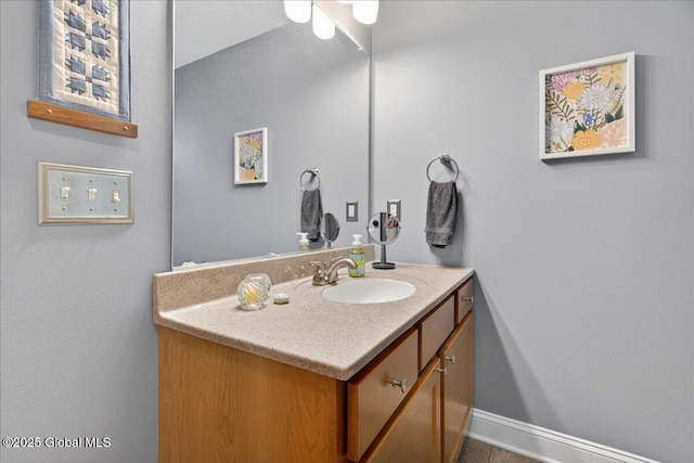19 Hidden Farm Ln, Halfmoon, NY 12118 - bathroom featuring vanity and baseboards