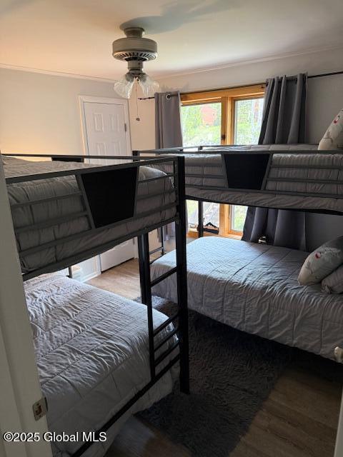 30 Freebern Rd Unit 30C, Johnsburg, NY 12853 - bedroom with wood finished floors