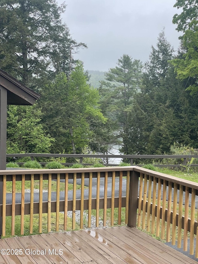 11K Overlook Ln, Warrensburg, NY 12817 - view of wooden terrace