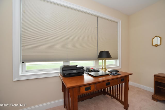 509 Lois Ln, Niskayuna, NY 12304 - office with baseboards and light carpet