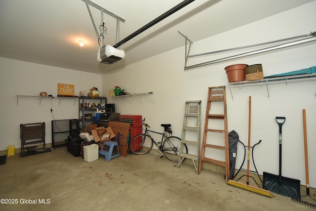 509 Lois Ln, Niskayuna, NY 12304 - garage featuring a garage door opener