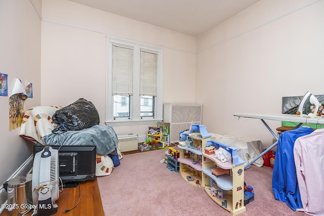 1466 3rd St, Rensselaer, NY 12144 - carpeted bedroom featuring a wall unit AC