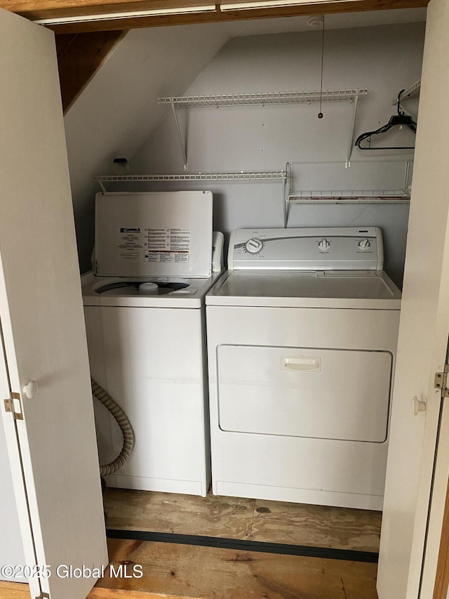 162 Garnet Lake Rd, Thurman, NY 12885 - laundry area with washer and dryer
