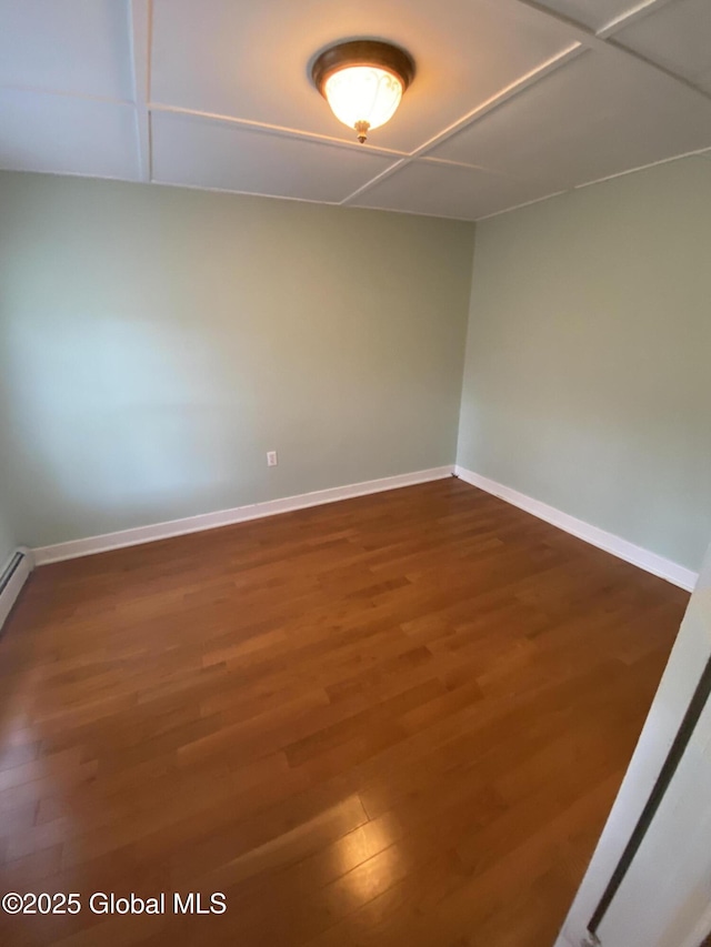 162 Garnet Lake Rd, Thurman, NY 12885 - empty room with wood finished floors and baseboards