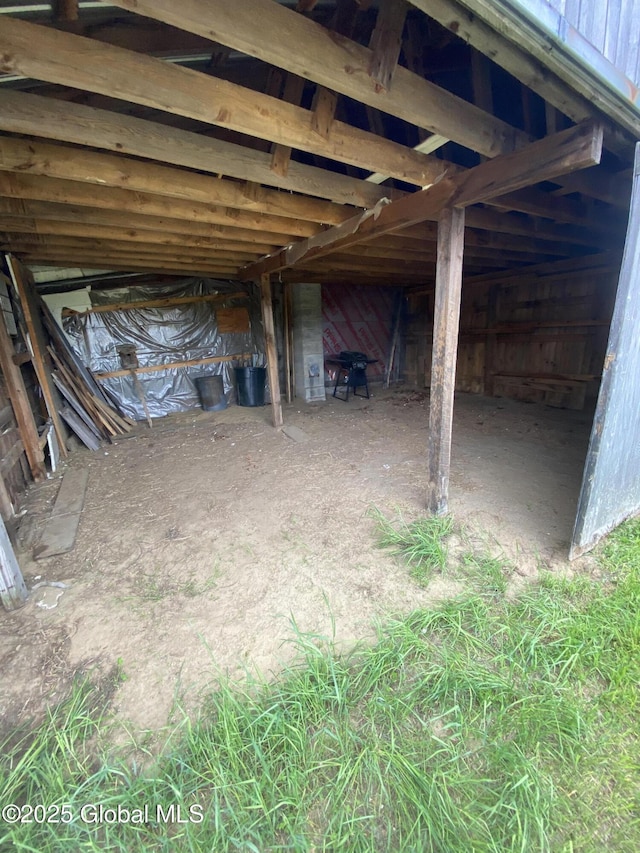 162 Garnet Lake Rd, Thurman, NY 12885 - view of inside crawl space