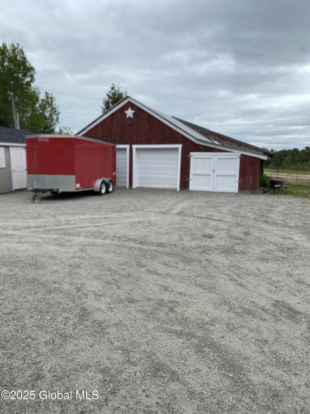 162 Garnet Lake Rd, Thurman, NY 12885 - view of detached garage