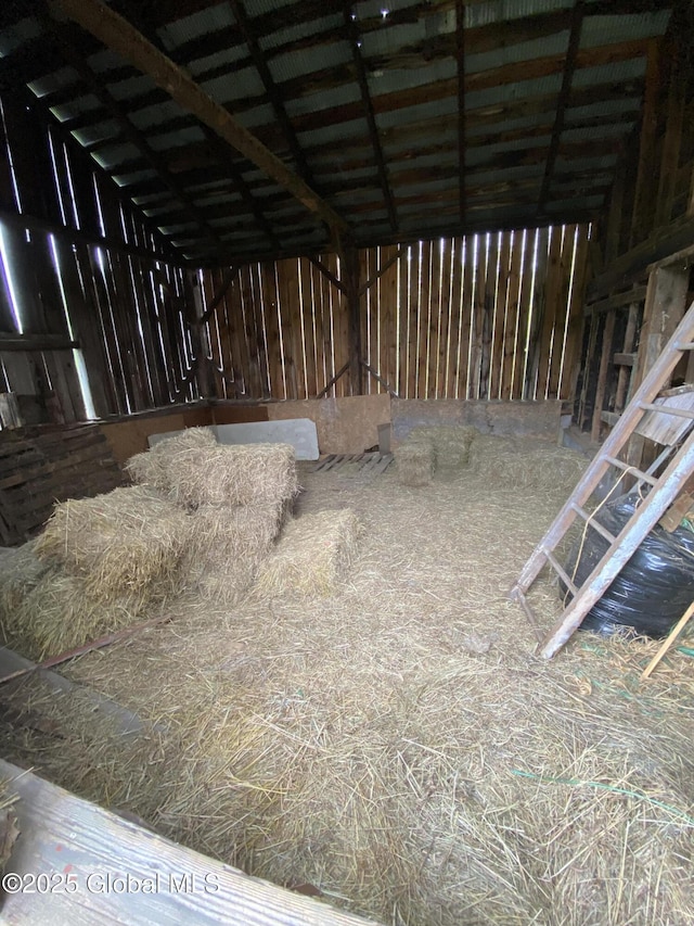 162 Garnet Lake Rd, Thurman, NY 12885 - misc room with lofted ceiling
