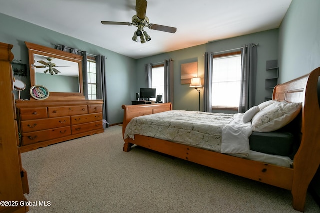 110 Old Coach Rd, Clifton Park, NY 12065 - bedroom featuring carpet flooring and a ceiling fan