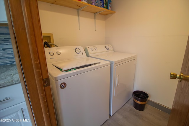4 Cambridge Way, Ballston Spa, NY 12020 - washroom with washer and dryer and wood finished floors