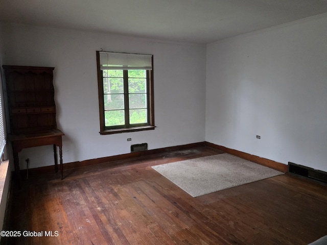 5203 State Route 167, Little Falls, NY 13365 - unfurnished room with wood finished floors, baseboards, and ornamental molding
