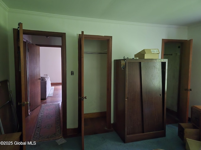 5203 State Route 167, Little Falls, NY 13365 - bedroom featuring crown molding and baseboards