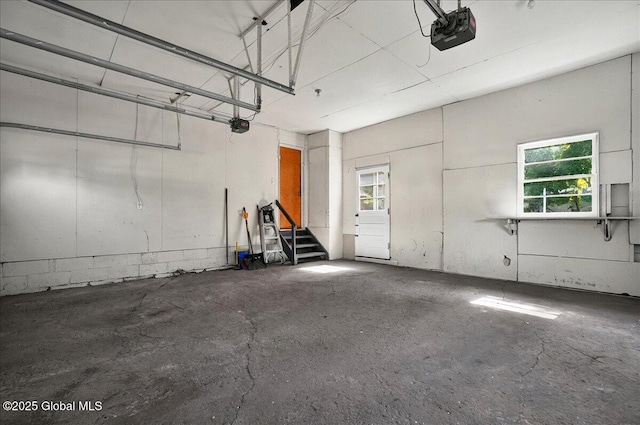 1324 Keyes Ave, Schenectady, NY 12309 - garage featuring a garage door opener