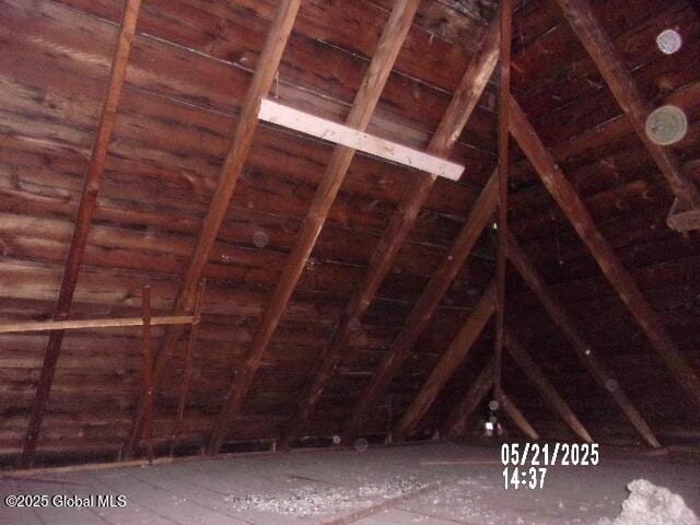 1745 Becker St, Schenectady, NY 12304 - view of attic