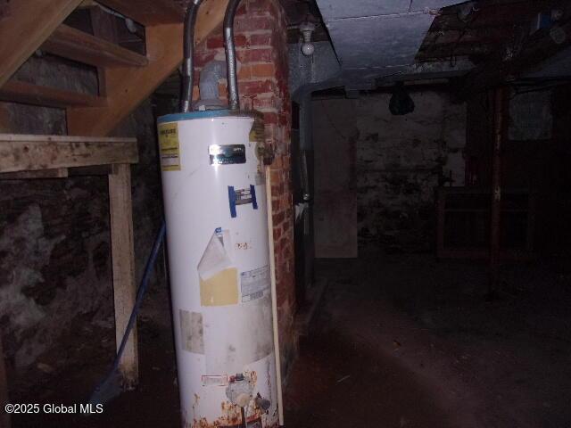1745 Becker St, Schenectady, NY 12304 - utility room with water heater