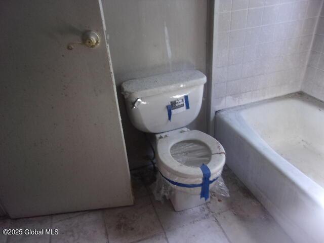 1745 Becker St, Schenectady, NY 12304 - bathroom featuring toilet and a bath