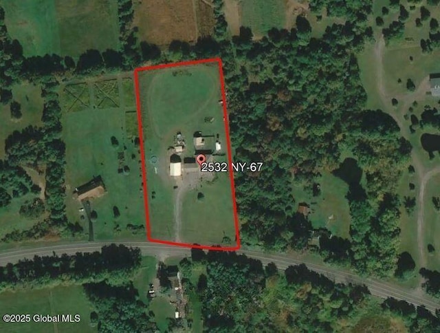 2532 State Highway 67, Amsterdam, NY 12010 - map / location with property parcel outlined