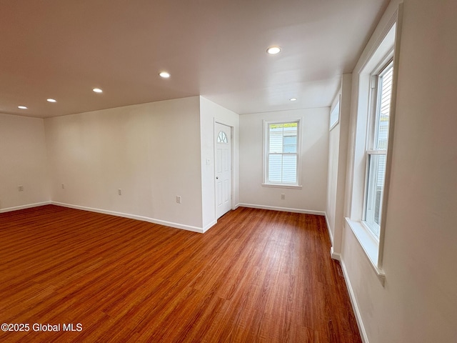 27 Major Dickinson Ave, Stillwater, NY 12170 - spare room with wood finished floors, baseboards, and recessed lighting