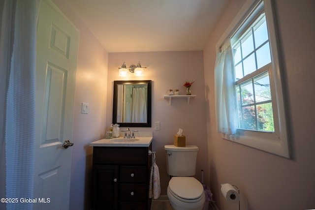 95 Jordan Blvd, Bethlehem, NY 12054 - bathroom featuring vanity and toilet