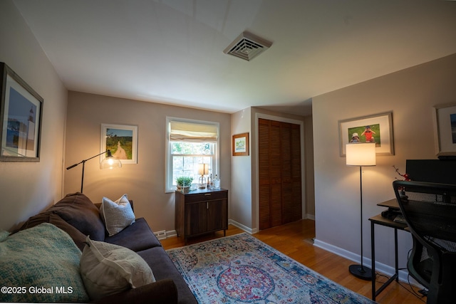 95 Jordan Blvd, Bethlehem, NY 12054 - living area with wood finished floors and baseboards