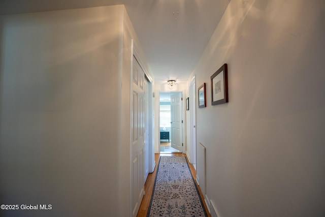 95 Jordan Blvd, Bethlehem, NY 12054 - hall featuring baseboards and wood finished floors