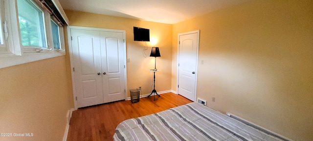 22 E Rd, Brunswick, NY 12180 - bedroom featuring wood finished floors, a closet, and baseboards