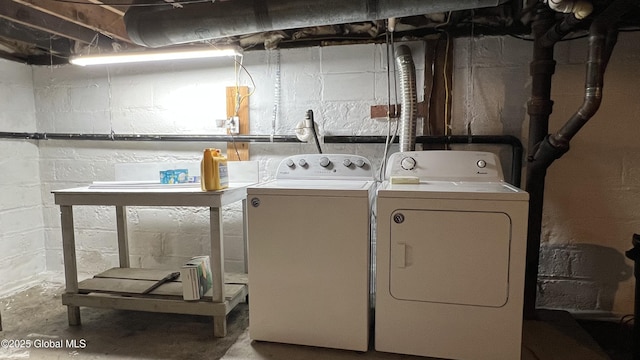 209 Hudson Ave E, East Greenbush, NY 12144 - laundry area with washer and dryer