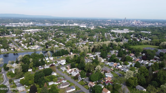 209 Hudson Ave E, East Greenbush, NY 12144 - aerial overview of property's location featuring a large body of water and nearby suburban area