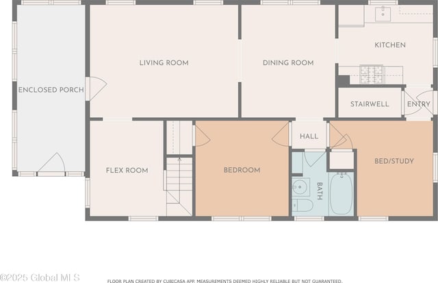 209 Hudson Ave E, East Greenbush, NY 12144 - floor plan / room layout