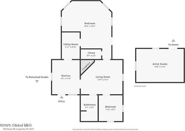 3956 Rte 9 W, Saugerties, NY 12477 - property floor plan
