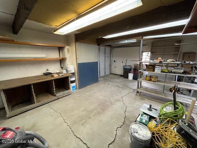 3916 State Highway 2, Brunswick, NY 12180 - below grade area featuring a garage and a workshop area