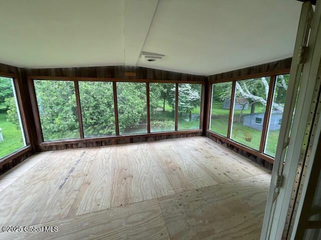 3916 State Highway 2, Brunswick, NY 12180 - unfurnished sunroom with vaulted ceiling